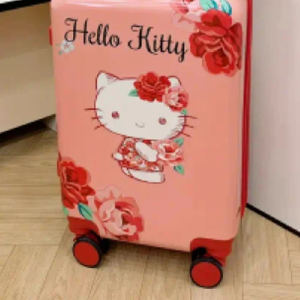 Hello Kitty Floral Luggage Set - Picture 3 of 5
